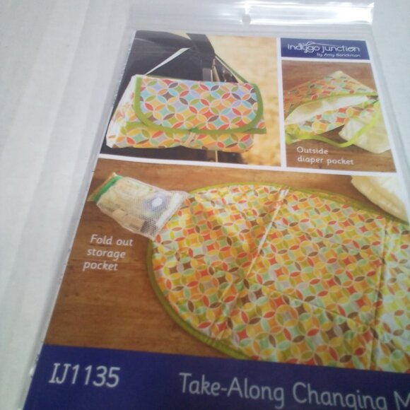 Sewing Pattern Indygo Junction Take Along Changing Mat Baby Toddler IJ1135 - Picture 4 of 6